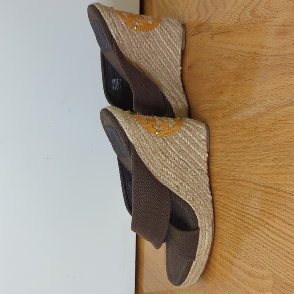 TORY BURCH Kristen Espadrille Wedge Sandals - Picture 4 of 8